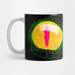 Tokay (Gekko gecko) eye yellow Mug